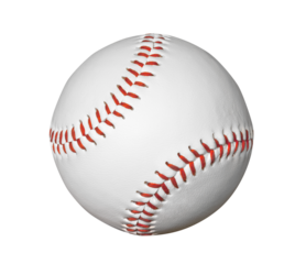 New baseball isolated.