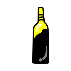 beer bottle illustration