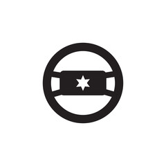 Steer Car Icon Vector Illustration