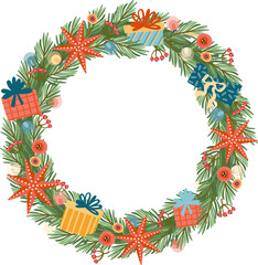 Christmas  wreath.
