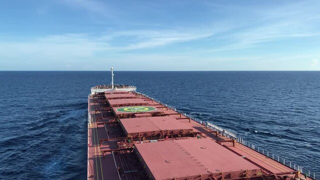 Vessel at a sea