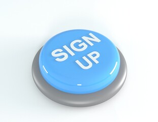 Blue button