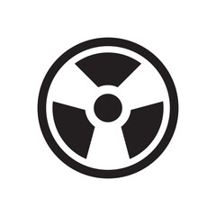 Radiation Icon Vector Illustration Design