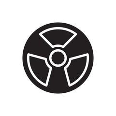 Radiation Icon Vector Illustration Design