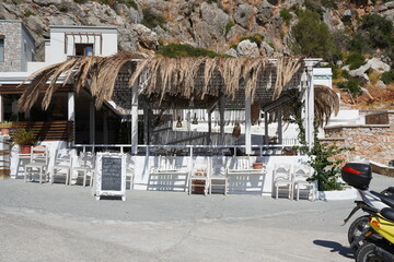 Restaurant und bars in Finiki auf Karpathos/Griechenland
