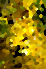 Camouflaged wrapping paper design