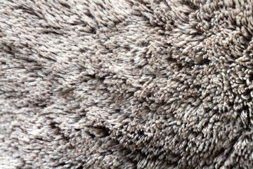 Gray wool background, texture of fluffy fur