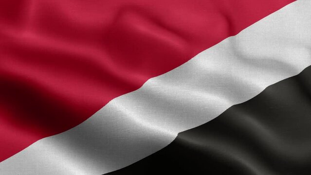 Flag Of Sealand Principality of - Sealand Principality of Flag High Detail - National flag Sealand Principality of wave Pattern loopable Elements - Seamless loop - Highly Detailed Flag - The flag of