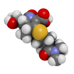 Meropenem broad-spectrum antibiotic (carbapenem class), chemical structure