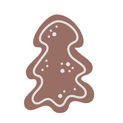 Sticker gingerbread tree
