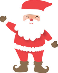 Merry Christmas Cute Doodle Elements For Decorative