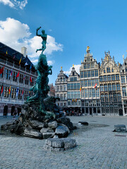 Main square. Antwerp, Belgium.