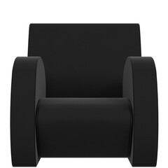 3d rendering illustration of an armchair