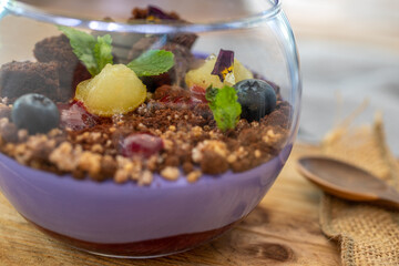 Typical colombian food, chocolate temptation