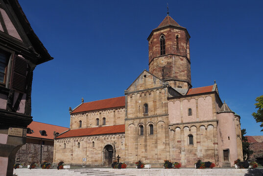Rosheim, &Eacute;glise Saints-Pierre-et-Paul, Pfarrkirche St. Peter und Paul, Gesamtansicht