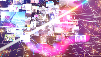 streaming data picture video material