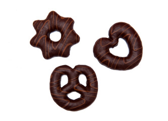 Sweets isolated on white background