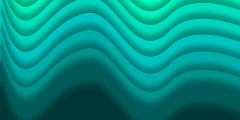 Obraz na płótnie Canvas turquoise color shadow wave background