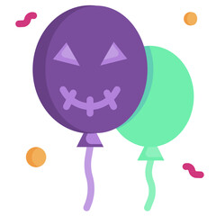balloon halloween,icon