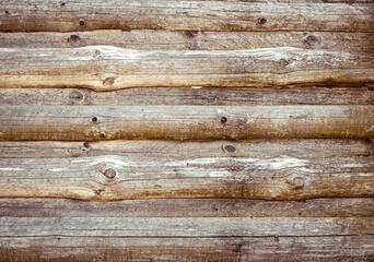Fototapeta na wymiar wood plank background. Old horizontal texture of brown timber