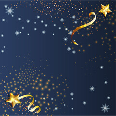 Christmas blue background. Holiday Christmas © Shahed_arts
