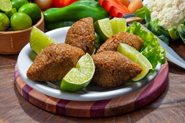  Fried kibble with lemon