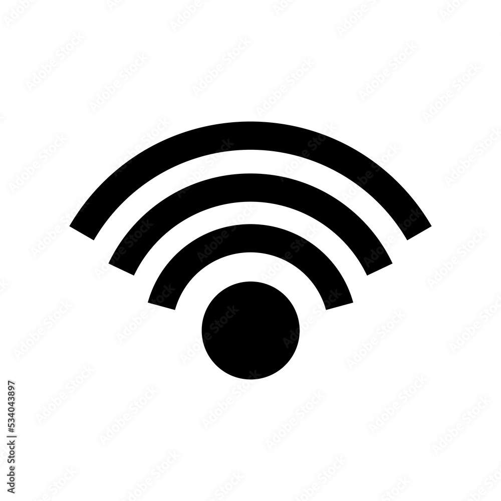 Poster wireless and wifi icon. wi-fi signal symbol. internet connection. remote internet access collection.