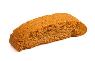 Pumpkin Spice Biscotti on a White Background