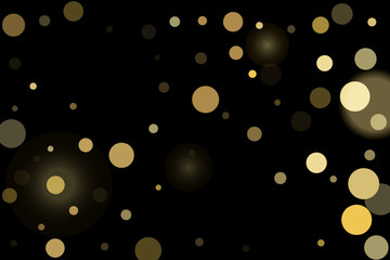 Gold glitter confetti, great design for any purpose. Party decor.