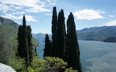 Landscapes of Italy, Travel around Lake Como.