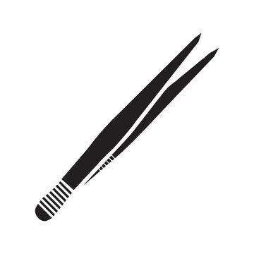 recommend clip art: Dental forceps pincers surgical icon | Black Vector illustration |