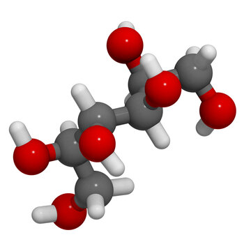 Stevioside natural sweetener and sugar substitute molecule. Atoms are represented as spheres with conventional color coding: hydrogen (white), carbon (grey), oxygen (red).