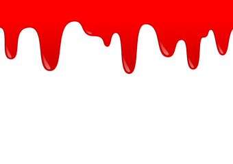 Blood frame background. free space for text. Blank. Blood frame for Halloween day.