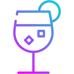 Cocktail vector icon