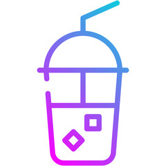 Soda vector icon