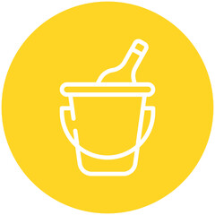 Bucket vector icon