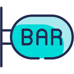 Bar vector icon
