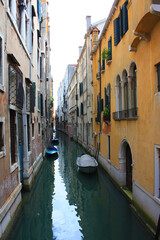 Fototapeta na wymiar Cityscapes of Venice in Italy 