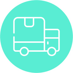 Truck vector icon