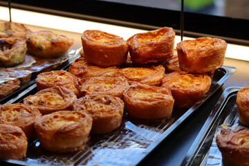 Kouign-amann, a sweet Breton cake, made from puff pastry