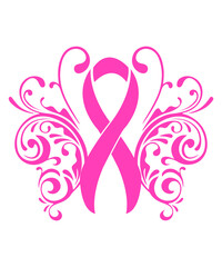 Cancer Awareness Ribbon svg, Awareness Ribbon SVG, Ribbon Svg, Pink Awareness ribbon Svg, Digital Png for Cricut & Silhouette