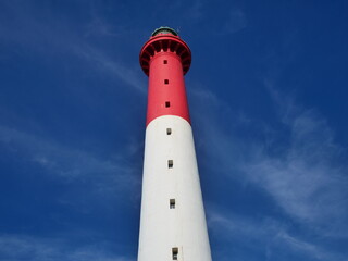 red and white lighthouse