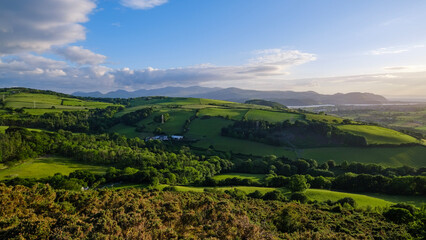 landscape in the mountains
