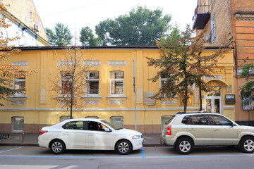 House of composer Nikolai Lysenko on Reitarska Street in Kyiv, Ukraine