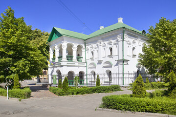 Fototapeta na wymiar House of Peter I in Podil in Kyiv, Ukraine 