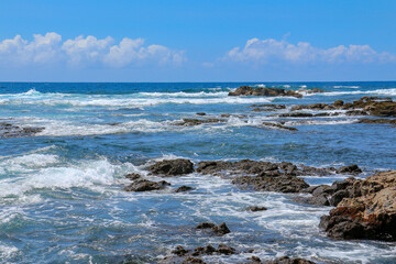 Waves on the beach - Big Island, Hawaii