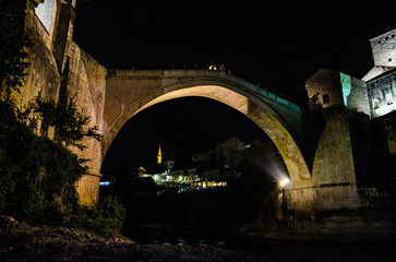 Mostar Bridge and river