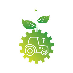 agriculture technology concept. editable vector. agriculture and farm concept.
