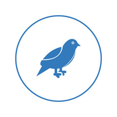 Animal bird nature zoo icon | Circle version icon |