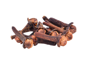 Spice cloves isolated on transparent png